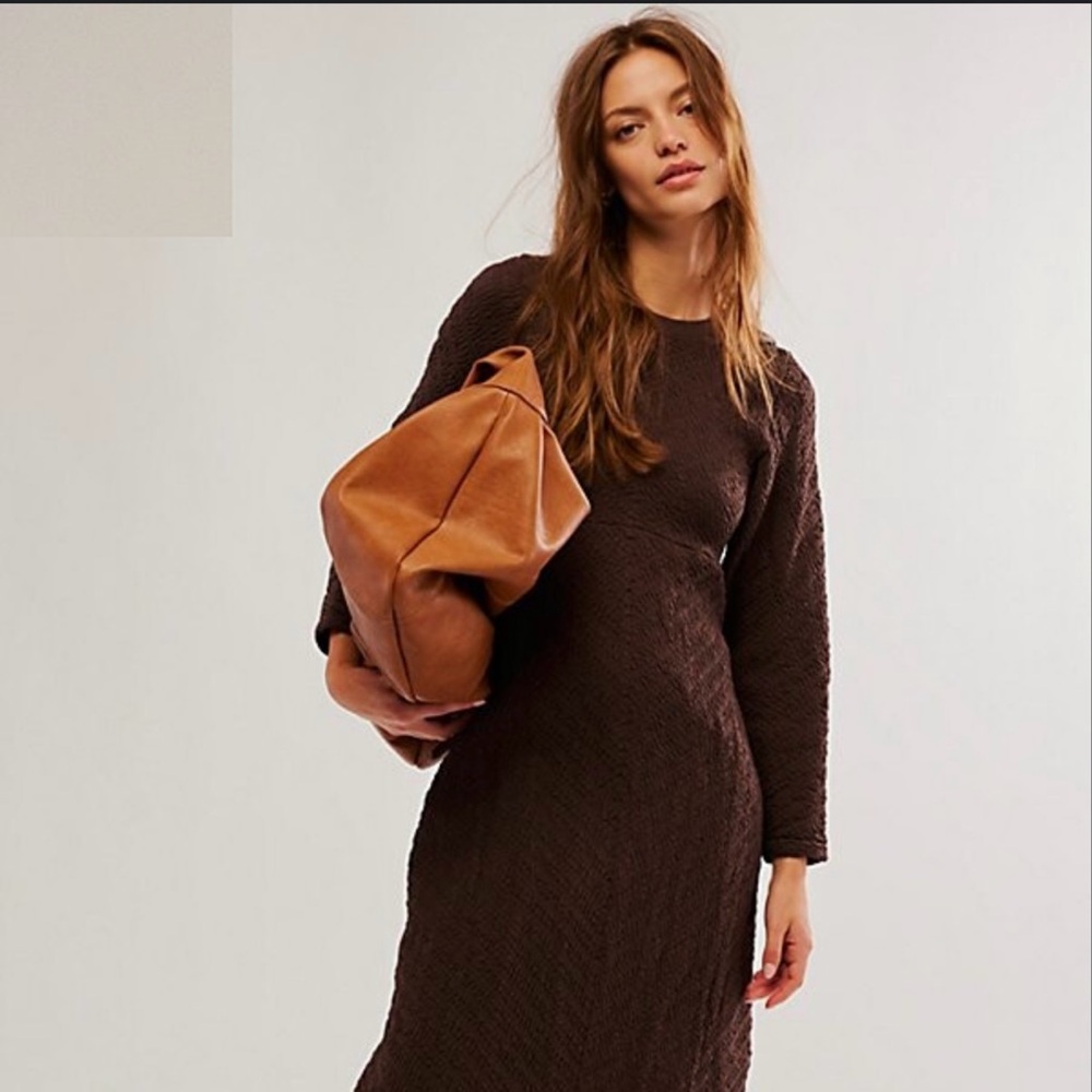 Free people Gabby Seamless dress Midi👗